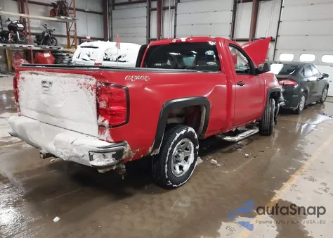 2014 Chevrolet Silverado 1500 Work Truck 2Wt z USA, uszkodzony, nr VIN 1GCNKPEHXEZ368938